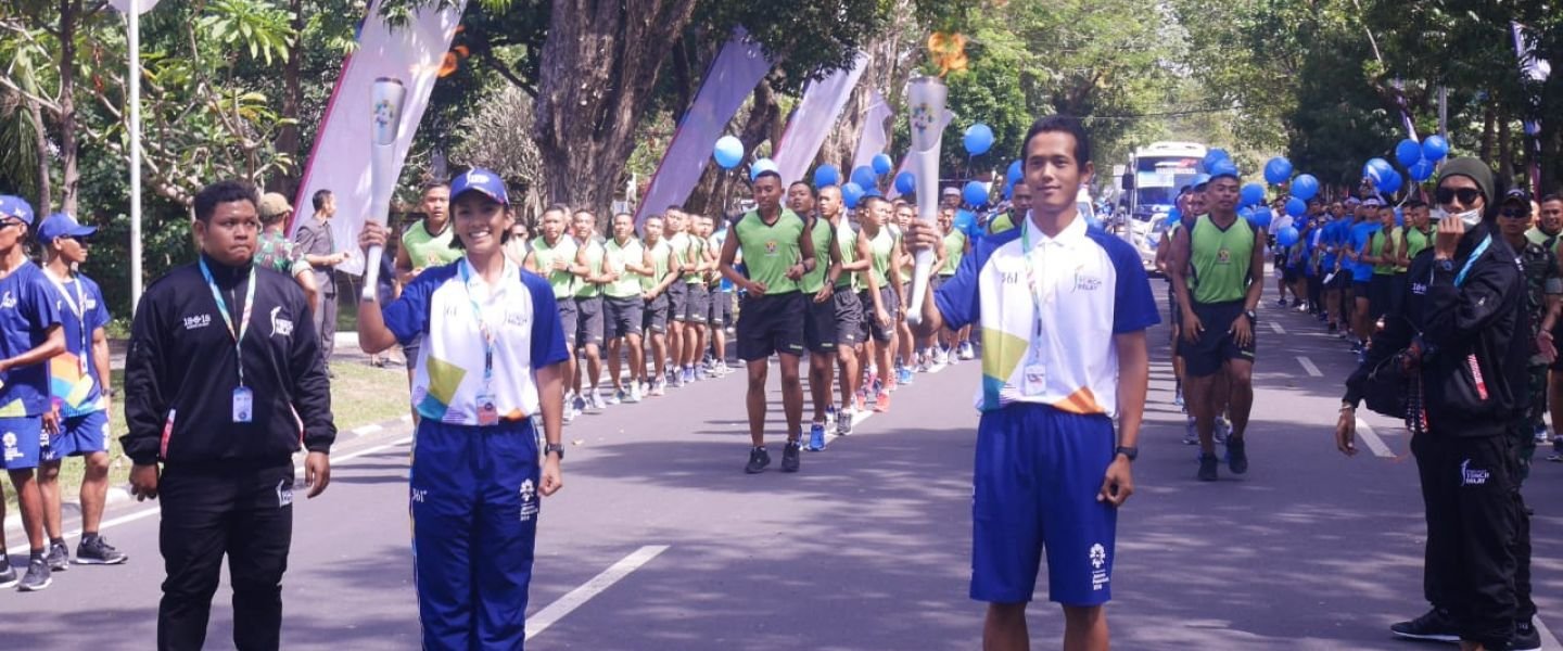 POCARI SWEAT Semarakan Gaung Torch Relay Asian Games 2018 di 7 Kota