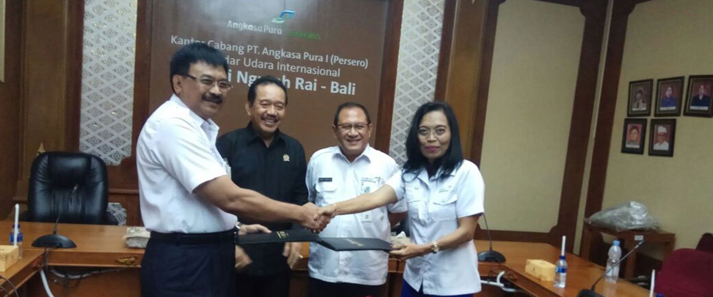 Kembalikan Animo Wisman, BPPD Bali MoU Dengan PT. Angkasa Pura I